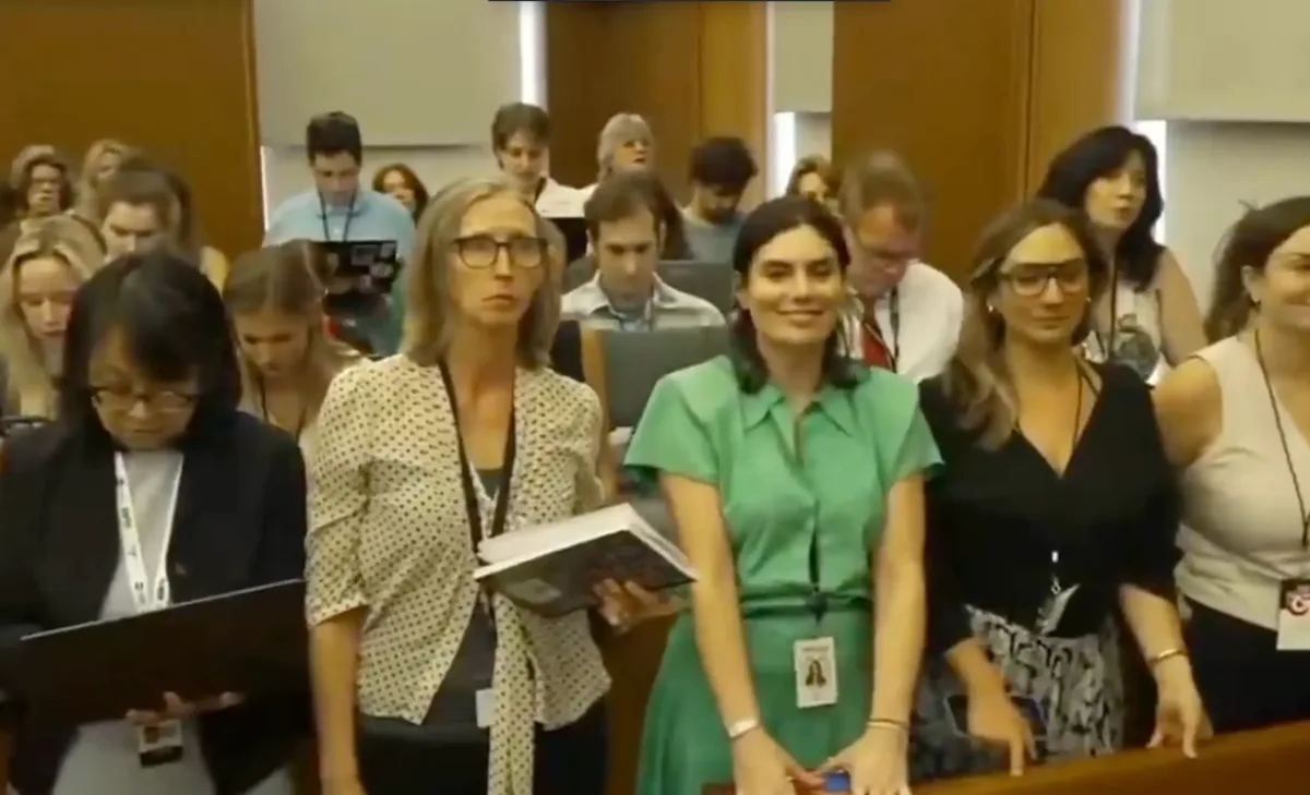 Image 5: The reporter has spoken out following the backlash (CourtTV)