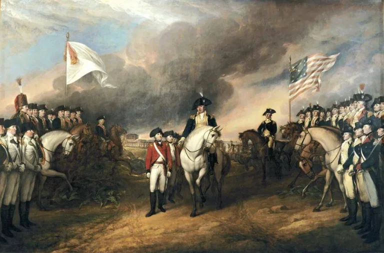 Surrender At Yorktown