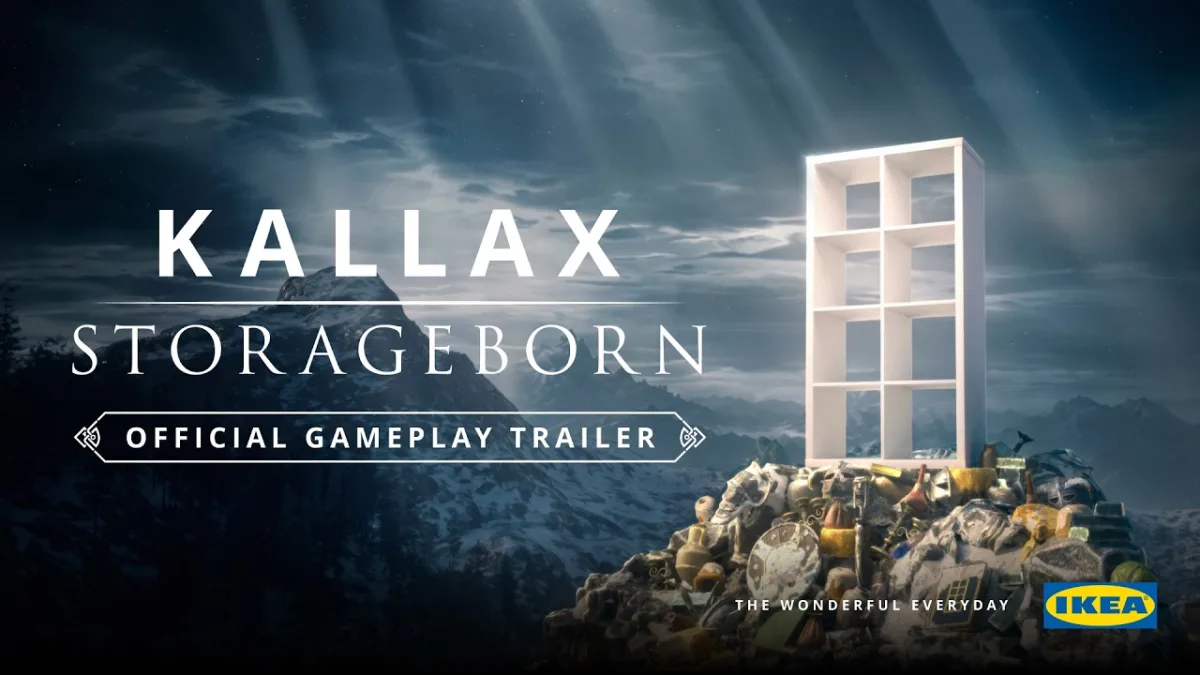 Image 30: KALLAX STORAGEBORN, a free creation for The Elder Scrolls V: Skyrim™ from IKEA. - YouTube