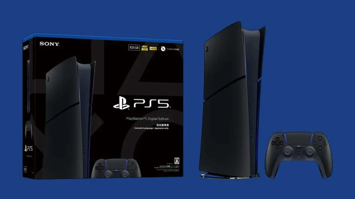 Sony Japānā GTA 6 iznākšanas dienā laidīs klajā melnu PS5 Digital Edition