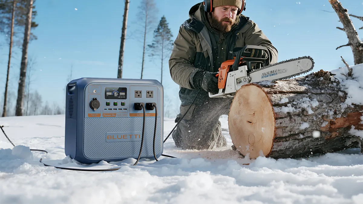 Bluetti 900 Wh pārnēsājamā spēkstacija sasniedz rekordzemu cenu 665 dolāru apmērā
