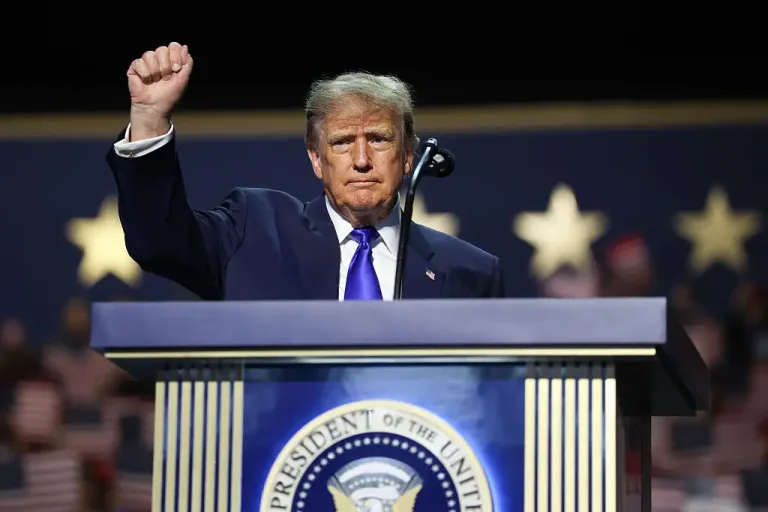 Image 4: Donald Trump promised 'dividends' (Photo by Kevin Dietsch/Getty Images)
