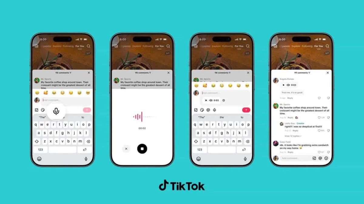 TikTok komentāros ievieš četras jaunas funkcijas