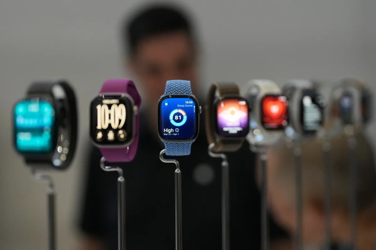 Image 4: The Apple Watch Series 12 will launch later this month (AP/PA Image)