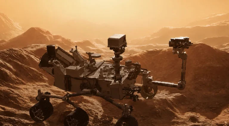 NASA mēnešiem apvienoja vairāk nekā 1000 attēlu 1,8 miljardu pikseļu Marsa panorāmā