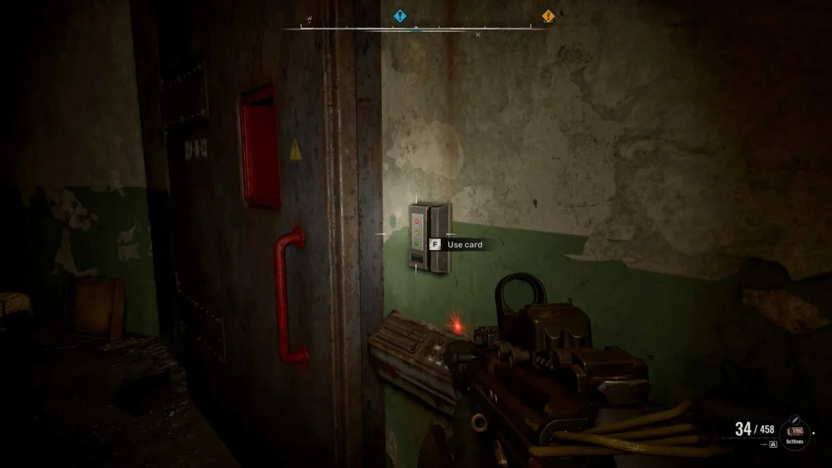 STALKER 2 Unfinished Business Keycard entrance