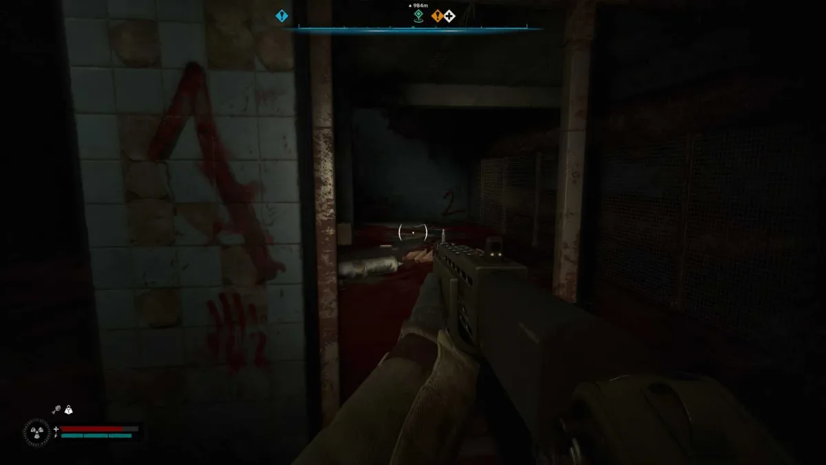STALKER 2 Unfinished Business blood on walls