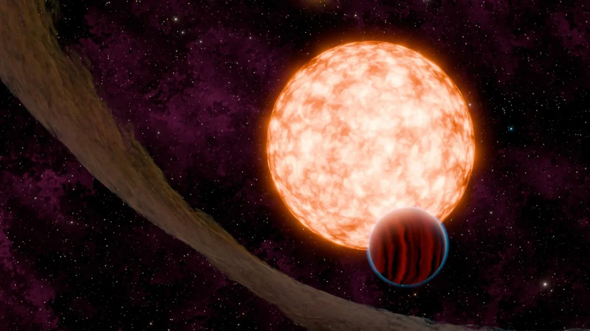 Ap planētu riņķojoša “atpakaļgaitas” planēta liek astronomiem pārskatīt sistēmu veidošanos