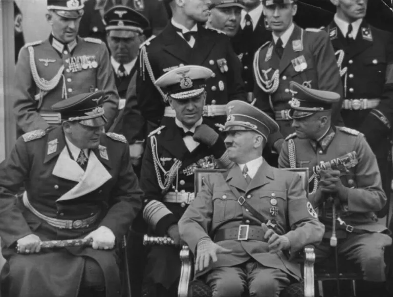 Herman Goring With Adolf Hitler