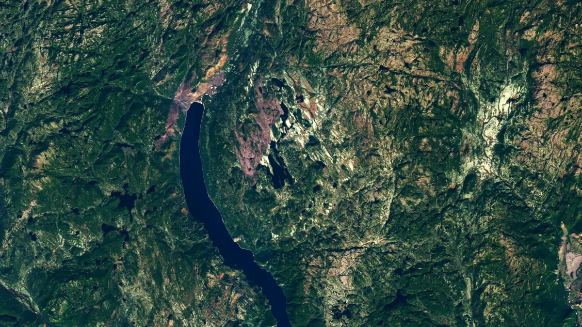 Satelītattēlos pamanīts noslēpumains aplis izrādījies 390 miljonus gadu vecs krāteris