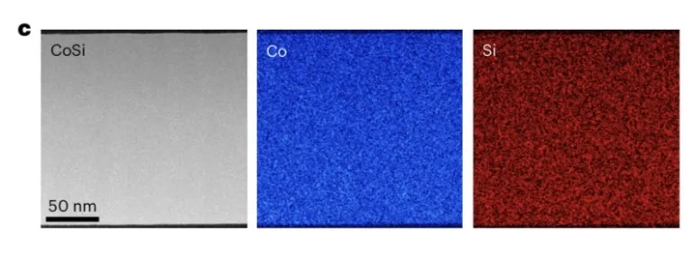The eye-catching uniformity of a cobalt silicide material. (Chen et al., Nat. Mater., 2026)