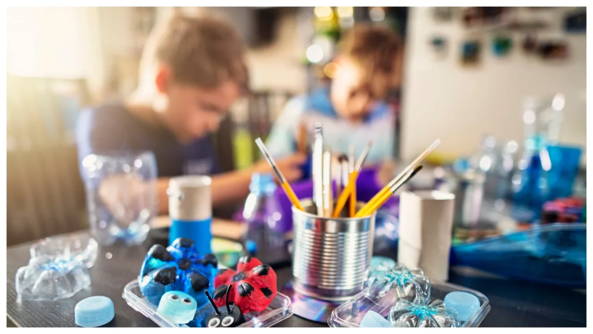 Image 9: children crafting