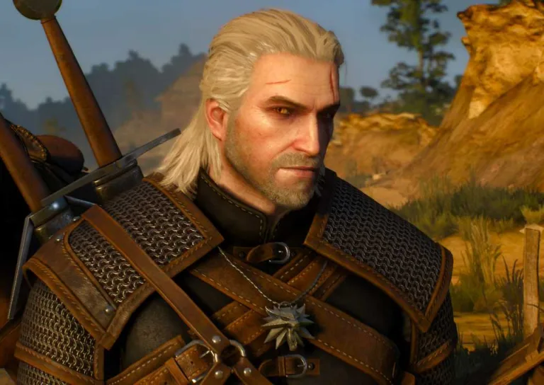 Geralt in The Witcher 3 Wild Hunt (PS4)