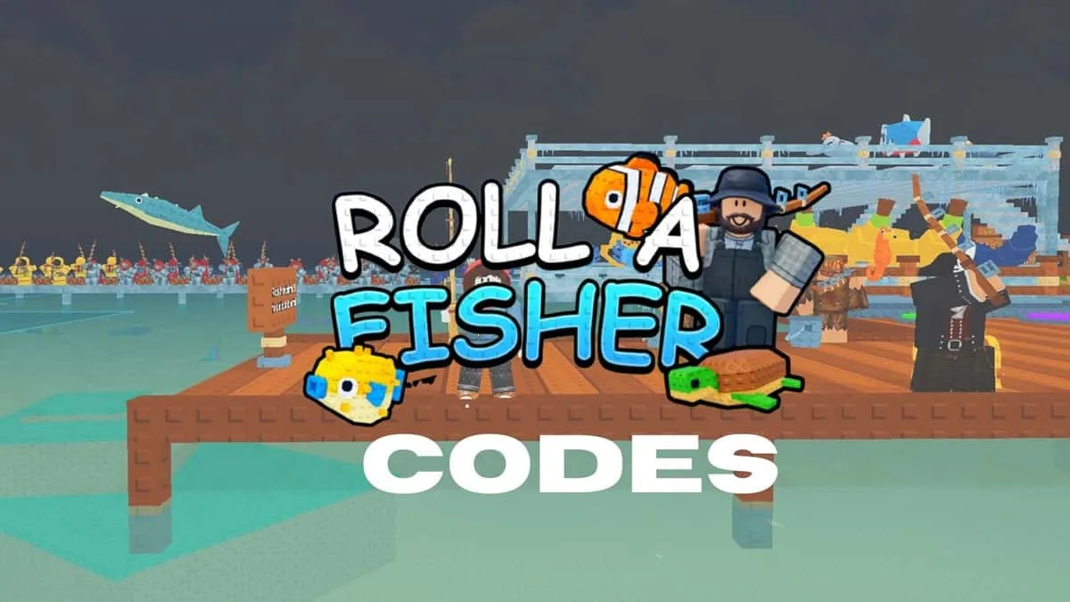 Roblox spēles “Roll a Fisherman” kodi 2026. gada oktobrī: visas aktīvās kombinācijas