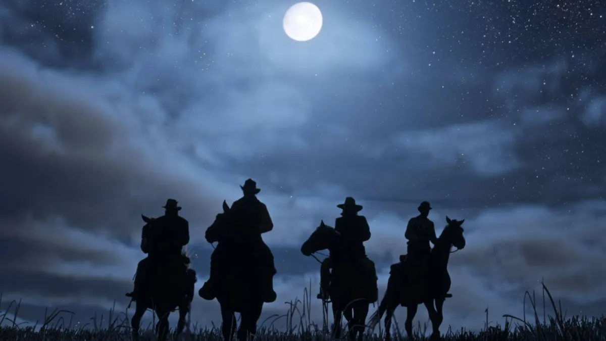 Pēc vairāk nekā 1000 stundām „Red Dead Redemption 2” spēlētāju satriec koijots tumšā būdā