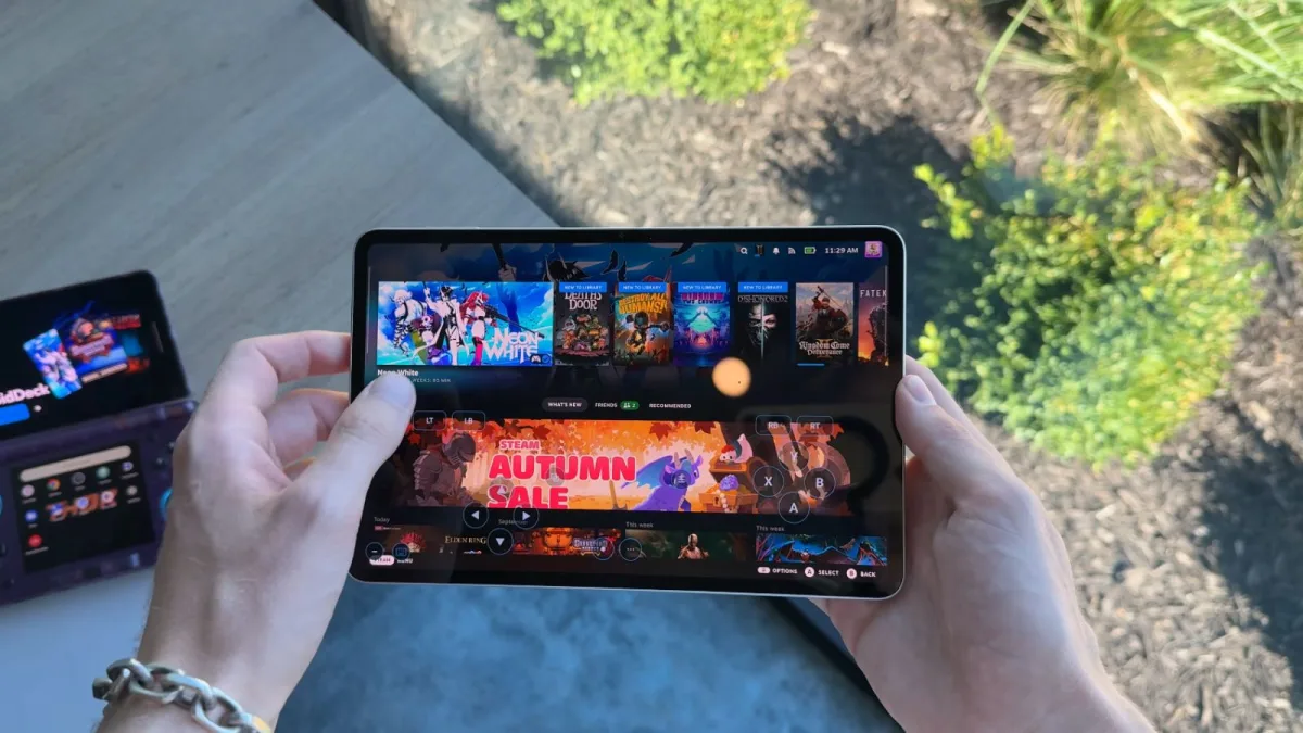 Bezmaksas DroidDeck lietotne ļauj Android tālruņos spēlēt Steam spēles bez datora