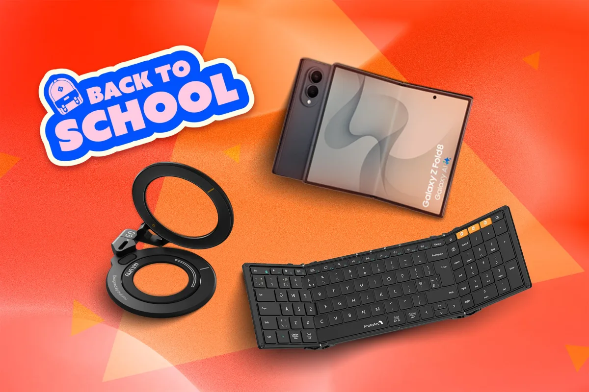 Image 4: Back to School: All the Accessories You Need to Replace Your Laptop With a Foldable Phone