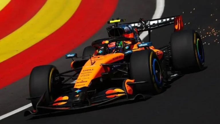 Noriss Madrides kvalifikācijas izskaņā par 0,011 sekundēm izrauj “pole position”