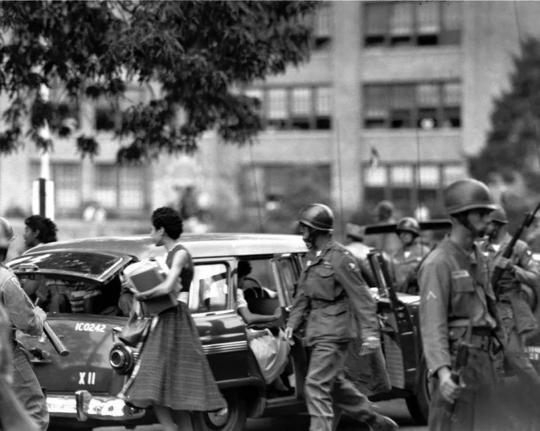 Soldiers At Little Rock