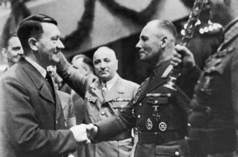 Erwin Rommel With Adolf Hitler