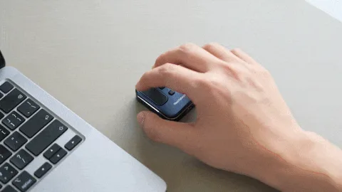 You can use the V2 like a regular mouse complete with a clickable wheel – and even scroll through TikTok on your phone