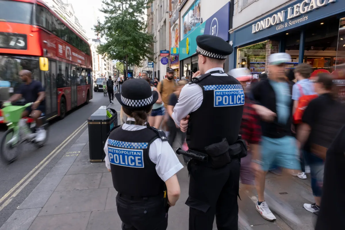 Image 5: The study found that people overestimate how much crime there is in the capital (Mike Kemp/In Pictures via Getty Images)