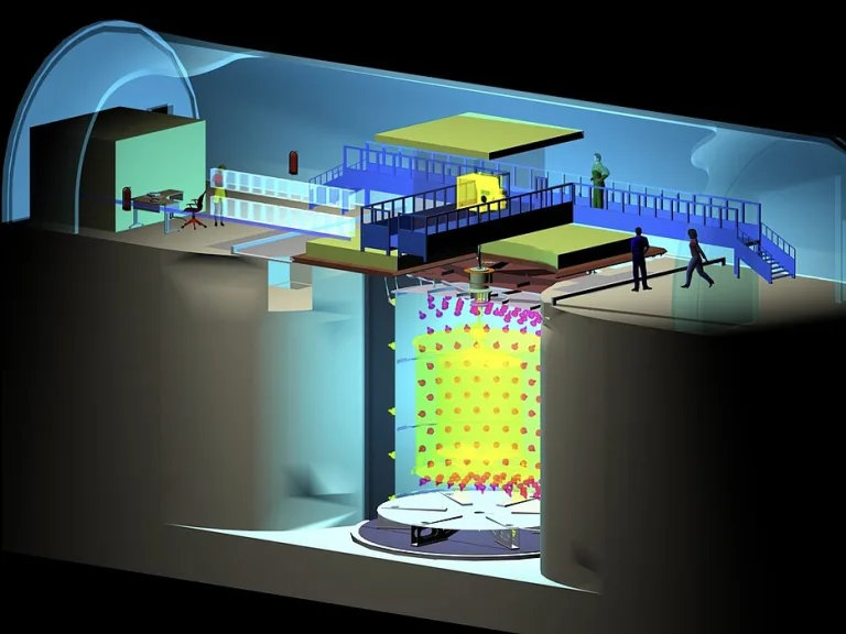 Ghost in The Machine: Physicists Measure The Eerie 'Glow' From Shut-Down Nuclear Reactors For The First Time An illustration of a Double Chooz detector. (Double Chooz Collaboration