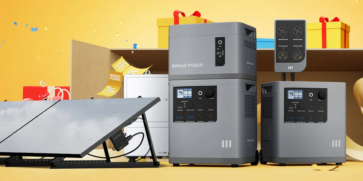 Mango Power komplekts sasniedz 2026. gada zemāko cenu — 4199 dolāri; lētāki arī robotizētais zāles pļāvējs un drošības kameras