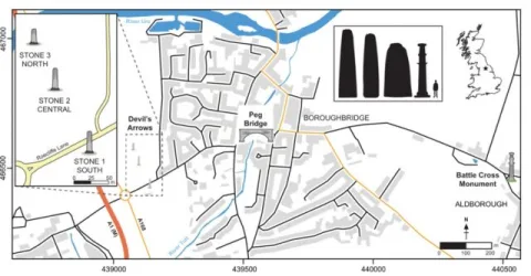 Aizvēsturiskie būvētāji Velna bultakmeņus pārvietoja 18 kilometrus