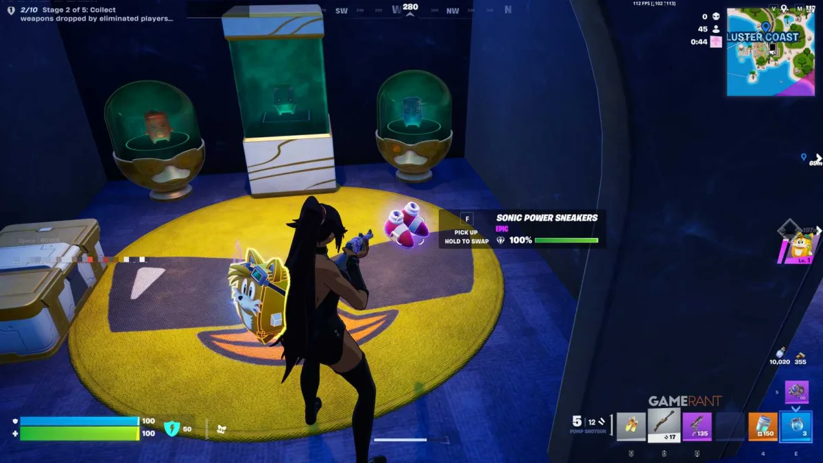 How to Get the Sonic Power Sneakers in Fortnite - 3