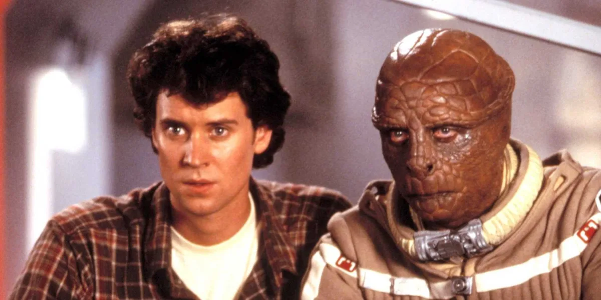Image 7: The Last Starfighter's Alex Rogan and Grig.
