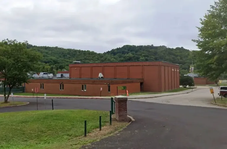 Image 5: The devices were hidden at Brooke High School in Wellsburg (Google Maps)