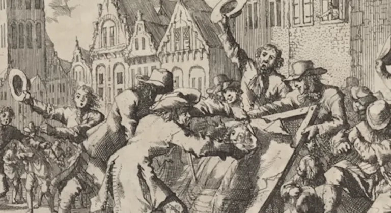 1672. gada Nīderlandes krīze: kā pūlis Hāgā nogalināja brāļus de Vitus
