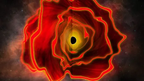Image 4: Astronomers Discover the Existence of a Black Hole Star