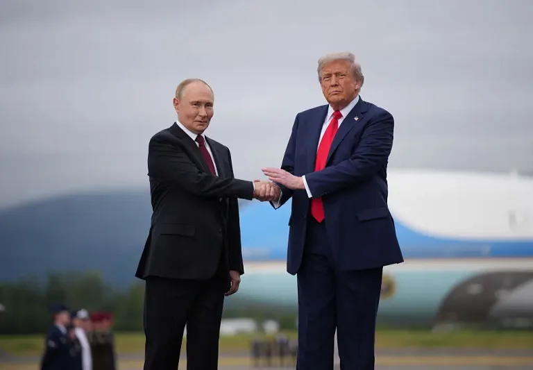 Image 7: Trump said in 2025 that Putin is 'needlessly killing a lot of people' (Andrew Harnik/Getty Images)