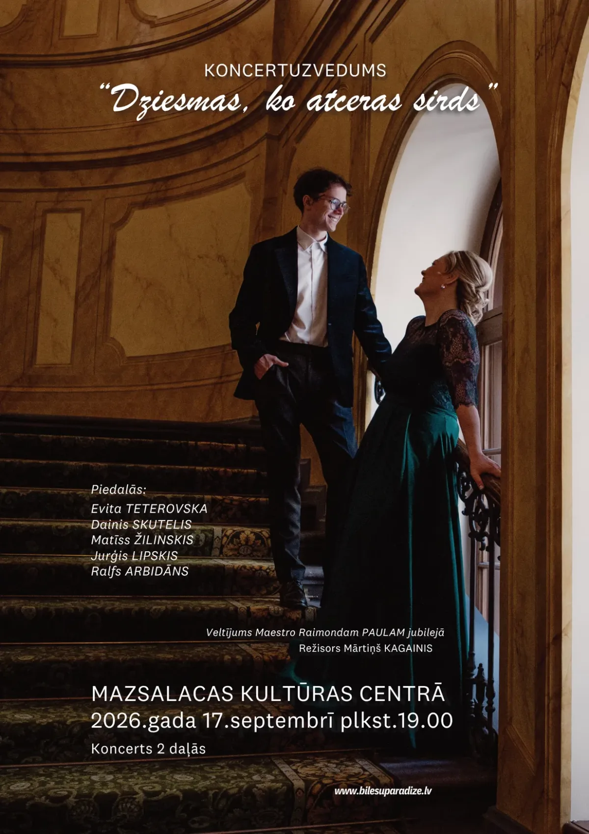 Koncertuzveduma afiša. Koncertuzveduma afiša. Foto: Publicitātes foto