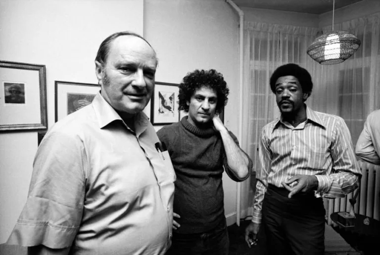 Abbie Hoffman With David Dellinger And Bobby Seale