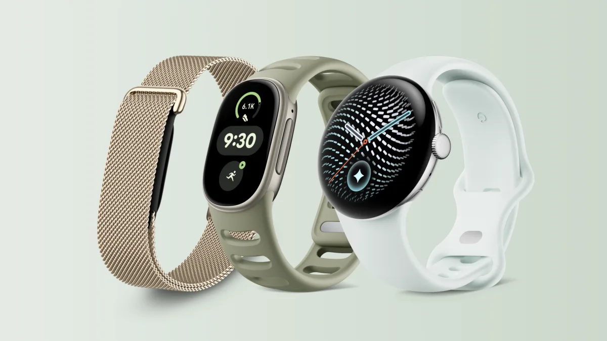 Google prezentē Fitbit Edge — viedaprocesi starp Pixel Watch 5 un Fitbit Air