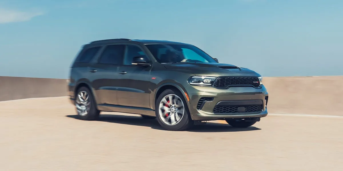 2026. gada Dodge Durango R/T atgriežas ar 6,4 litru V8 un 475 ZS