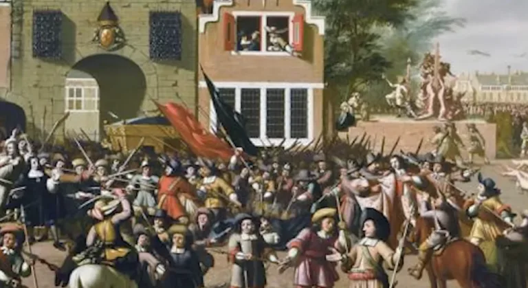 1672. gada Nīderlandes krīze: kā pūlis Hāgā nogalināja brāļus de Vitus