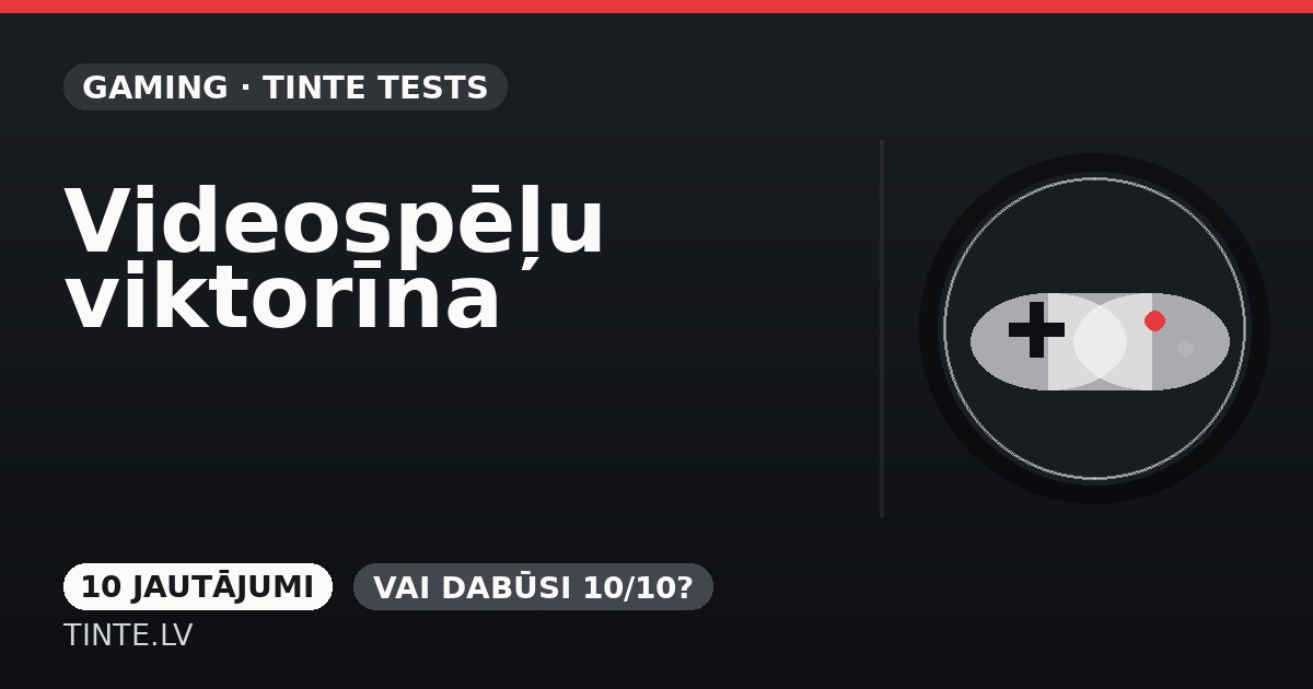 Videospēļu viktorīna